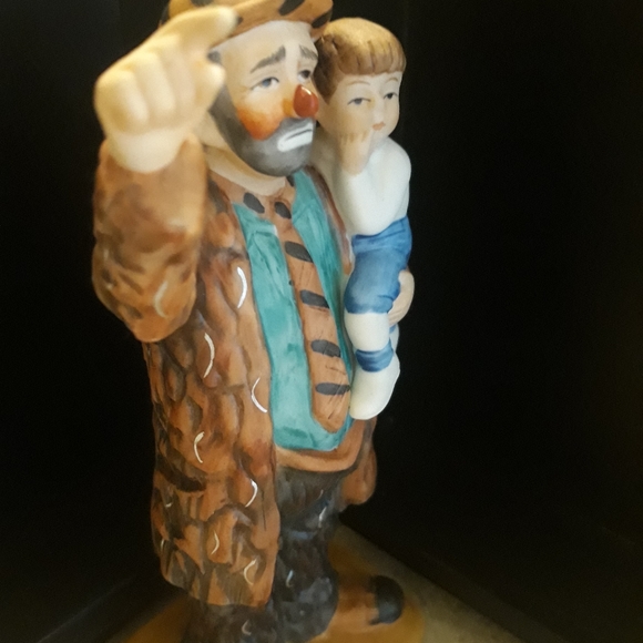 Original Emmett Kelly Clown 1989 Figurine - Picture 4 of 11